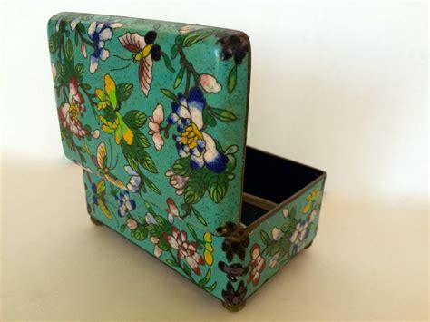 Vintage Enamel Box 